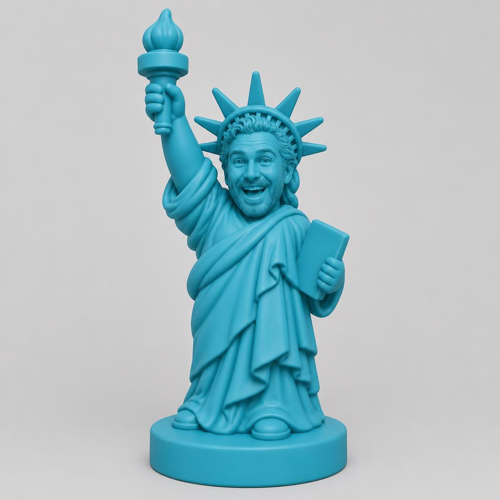 Me as Lady Liberty example 1